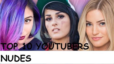 nude youtuber|25 Naked YouTubers